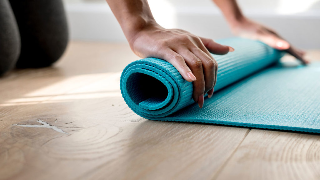 Rolling Yoga Mat